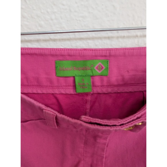 Island Republic Women's Bermuda Shorts Size‎ 4 Hot Pink - Picture 4 of 5